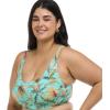 image:imageBody Glove Womens Amore Plus Bikini Top Swimsuit with Adjustable Tie Back Detail Available in Sizes 1x2X3XMolokini Tropical Print