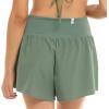 image:imageBody Glove Womens Cozumel Solid 15 Vapor Boardshort with Knitted WaistbandCactus