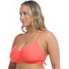 image:imageBody Glove Womens Drew Bikini Top Swimsuit with Adjustable Tie BackSunset