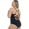 image:imageBody Glove Womens Sandbar Plus Size Onepiece Swimsuit with Adjustable Tie Back Detail Available in Sizes 1x2X3XBlack