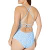image:imageBody Glove Womens Sandbar Plus Size Onepiece Swimsuit with Adjustable Tie Back Detail Available in Sizes 1x2X3XFlowery Skies
