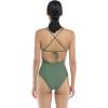 image:imageBody Glove Womens Selena Onepiece Swimsuit  Front Keyhole Adjustable Straps 2Way Tie Medium CoverageCactus
