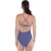 image:imageBody Glove Womens Selena Onepiece Swimsuit  Front Keyhole Adjustable Straps 2Way Tie Medium CoverageIris Blue