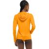 image:imageBody Glove Womens Smoothies Barbara Solid Zip Front Hoodie Rashguard with UPF 50Apricot