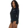 image:imageBody Glove Womens Smoothies Barbara Solid Zip Front Hoodie Rashguard with UPF 50Black
