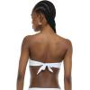 image:imageBody Glove Womens Smoothies Irene Solid Bandeau Bikini Top Swimsuit with Sashtie BackApricot