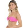 image:imageBody Glove Womens Smoothies Irene Solid Bandeau Bikini Top Swimsuit with Sashtie BackSugar Plum