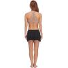 image:imageBody Glove Womens Smoothies Lambada Solid Mesh Coverup Skirt SwimsuitBlack