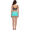 image:imageBody Glove Womens Smoothies Lambada Solid Mesh Coverup Skirt SwimsuitSea Mist