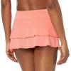 image:imageBody Glove Womens Smoothies Lambada Solid Mesh Coverup Skirt SwimsuitSunset