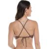 image:imageBody Glove Womens Smoothies Solo Solid Underwire Cup Bikini Top Swimsuit with Adjustable 2Way Back DetailLatte