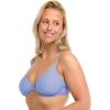 image:imageBody Glove Womens Smoothies Solo Solid Underwire Cup Bikini Top Swimsuit with Adjustable 2Way Back DetailPeriwinkle