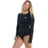 image:imageSmoothies Sleek Solid Long Sleeve RashguardBlack