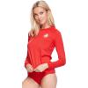 image:imageSmoothies Sleek Solid Long Sleeve RashguardSmall