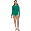 image:imageSmoothies Sleek Solid Long Sleeve RashguardViridian Green