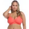 image:imageBody Glove Womens Drew Bikini Top Swimsuit with Adjustable Tie BackSunset