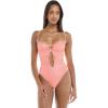 Spritz Coral Polka Dot