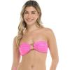 image:imageBody Glove Womens Smoothies Irene Solid Bandeau Bikini Top Swimsuit with Sashtie BackSugar Plum