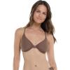 image:imageBody Glove Womens Smoothies Solo Solid Underwire Cup Bikini Top Swimsuit with Adjustable 2Way Back DetailLatte