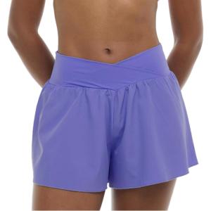 image:imageBody Glove Womens Cozumel Solid 15 Vapor Boardshort with Knitted WaistbandIris Blue