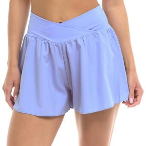 image:imageBody Glove Womens Cozumel Solid 15 Vapor Boardshort with Knitted WaistbandPeriwinkle