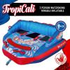 image:imageBody Glove  Tropli Cali  3 Person  Water Skiing Inflatable Towable Deck Tube