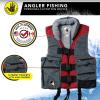 image:imageBody Glove Angler Fit Unisex Adult Life Jacket Nylon Fishing Life Jacket  Coast Guard Approved High Mobility PFD Lightweight Buoyancy Foam Universal and OversizeLarge