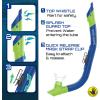 image:imageBody Glove Aquatic  Grape Youth  Mask Snorkel Fins Set  Snorkeling Diving and SwimmingAdultTempered GlassSiliconeFlex TubeSnorkel Dry topSplash Guard BlueLime Set  SM
