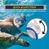 image:imageBody Glove Enlighten II Adult Dive MaskBlueWhite