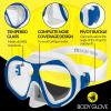 image:imageBody Glove Enlighten II Adult Dive MaskBlueWhite