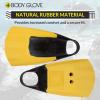 image:imageBody Glove Floating Swim Fins for Adults Natural Rubber Bodyboard Fins Flippers for Swimming Snorkeling Scuba Diving Surfing BodyboardingSmall