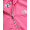 image:imageBody Glove Girls Windbreaker Jacket  Kids Hooded Zip Up Jacket  Wind amp Water Resistant Outerwear Jackets for GirlsDark Pink