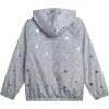 image:imageBody Glove Girls Windbreaker Jacket  Kids Hooded Zip Up Jacket  Wind amp Water Resistant Outerwear Jackets for GirlsGreyPink Smiles