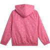 image:imageBody Glove Girls Windbreaker Jacket  Kids Hooded Zip Up Jacket  Wind amp Water Resistant Outerwear Jackets for GirlsPink Hearts