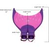 image:imageBody Glove Kids Mermaid Linden MonofinPink