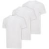 image:imageBody Glove Mens 3 Pack T Shirts Cool Plain Undershirts and Gym Tshirts Multipack White Tees3pk White Vneck