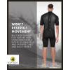 image:imageBody Glove Mens Wetsuit  UPF 50 2 MM Neoprene Back Zip Shorty Springsuit SXL