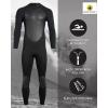 image:imageBody Glove Mens Wetsuit  UPF 50 32 MM Neoprene Back Zip Fullsuit SXXL
