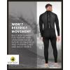 image:imageBody Glove Mens Wetsuit  UPF 50 32 MM Neoprene Back Zip Fullsuit SXXL