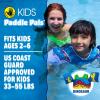 image:imageBody Glove Paddle Pals Learn to Swim Coast Guard Approved Kids Life Jacket PFDDinosaur
