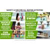 image:imageBody Glove Paddle Pals Learn to Swim Coast Guard Approved Kids Life Jacket PFDWoody