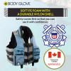 image:imageBody Glove Unisex Adult Life Jacket USCG and Transport Canada Approved PFD Lightweight Nylon Life Vest with 5 Pockets Great for Boating Fishing Kayaking Rafting