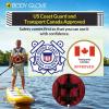 image:imageBody Glove Unisex Adult Nylon Fishing Life Jacket with 2 Pockets USCG Approved Great for Boating Fishing Kayaking RaftingMedium