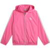 image:imageBody Glove Girls Windbreaker Jacket  Kids Hooded Zip Up Jacket  Wind amp Water Resistant Outerwear Jackets for GirlsDark Pink