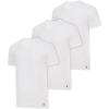 image:imageBody Glove Mens 3 Pack T Shirts Cool Plain Undershirts and Gym Tshirts Multipack White Tees3pk White Vneck