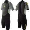 image:imageBody Glove Pro3 Mens Shorty Wetsuit BackZip 21mm Short Sleeve Neoprene Diving Suit Lightweight Springsuit for Bodyboarding Surfing Swimming Snorkeling Scuba Diving  ML