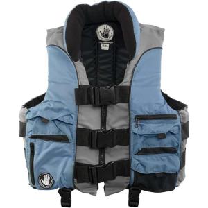 image:imageBody Glove Angler Fit Unisex Adult Life Jacket Nylon Fishing Life Jacket  Coast Guard Approved High Mobility PFD Lightweight Buoyancy Foam Universal and OversizeLarge