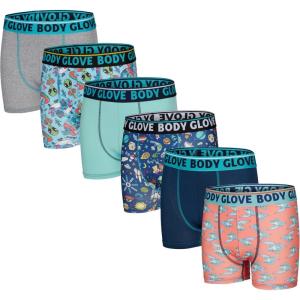 image:imageBody Glove Boys Boxer Briefs Pack of 4 5 or 6 Comfortable and Durable Underwear6pk Aliens  Solids