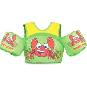 image:imageBody Glove Paddle Pals Learn to Swim Life Vest One Size 3355 lbsCrab