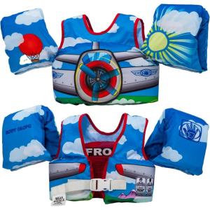 image:imageBody Glove Paddle Pals Motion Life Jackets  The Safest Patented US Coast Guard Approved Kids Swim Vest 3355 LBSPlane